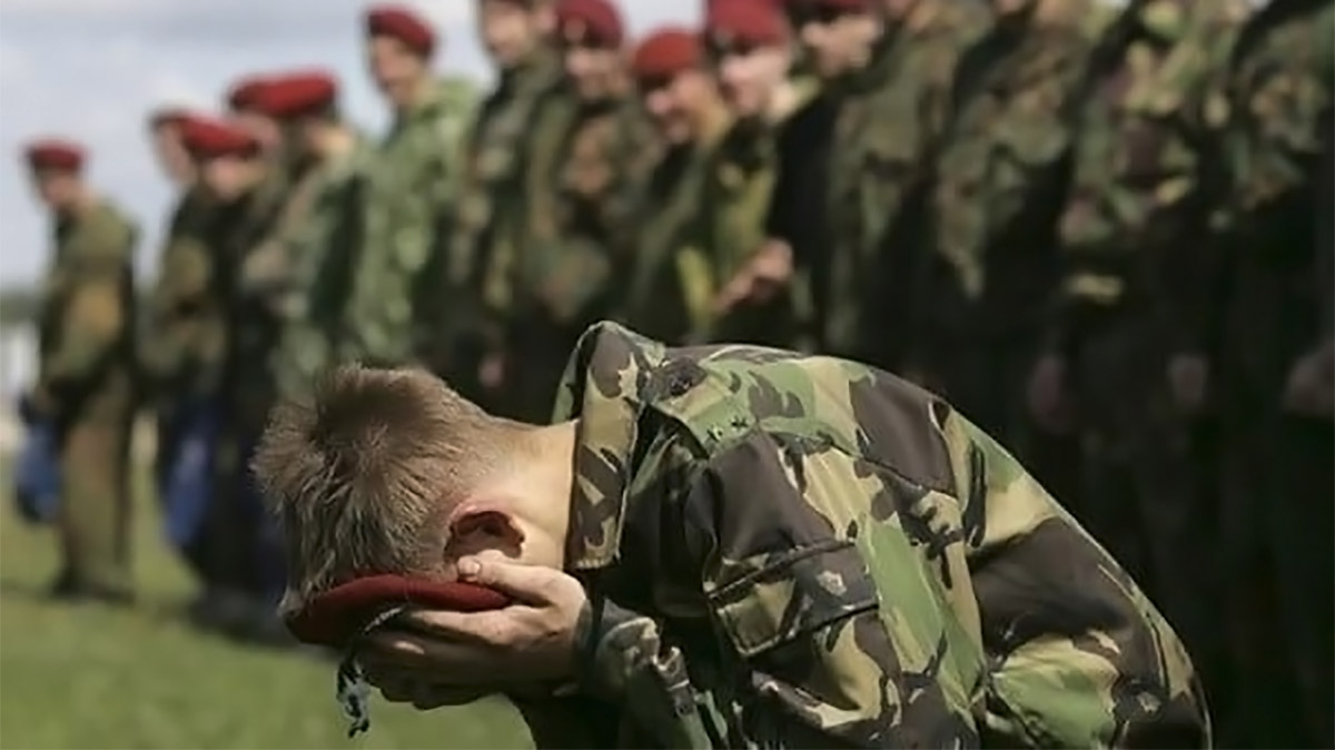 Солдаты тоже плачут